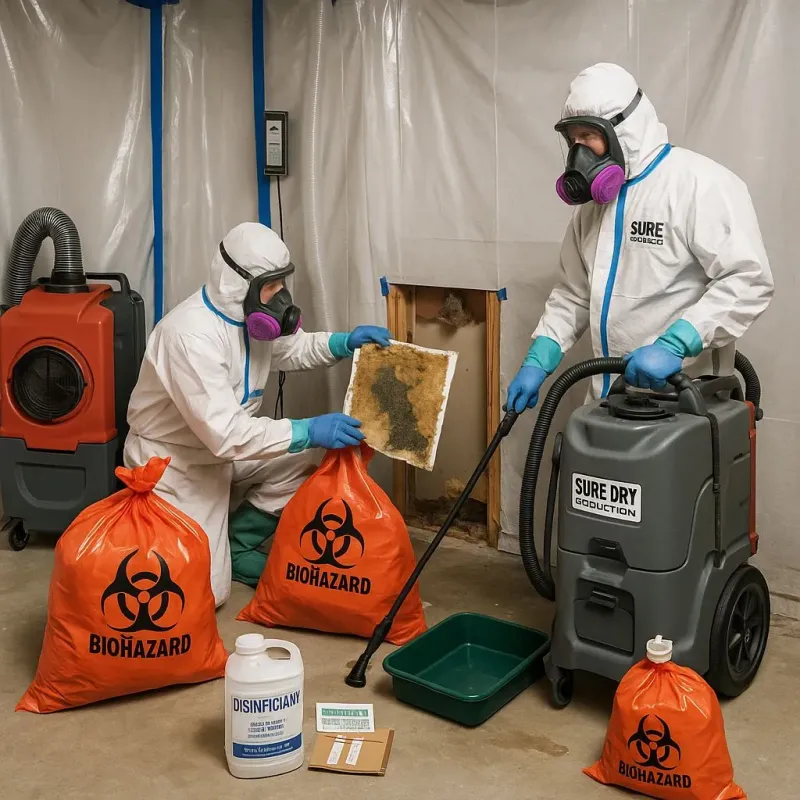 Contaminated Water Handling Protocols process in Belle Plaine, KS